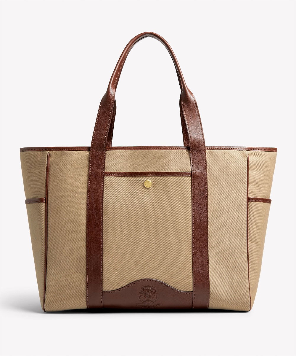 Market Tote Khaki Twill