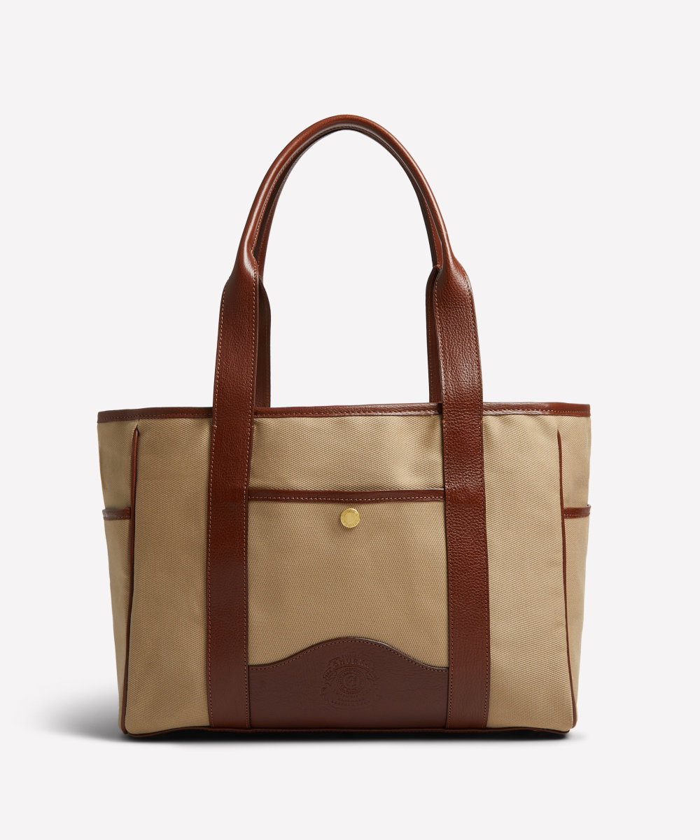 Village Tote Khaki Twill