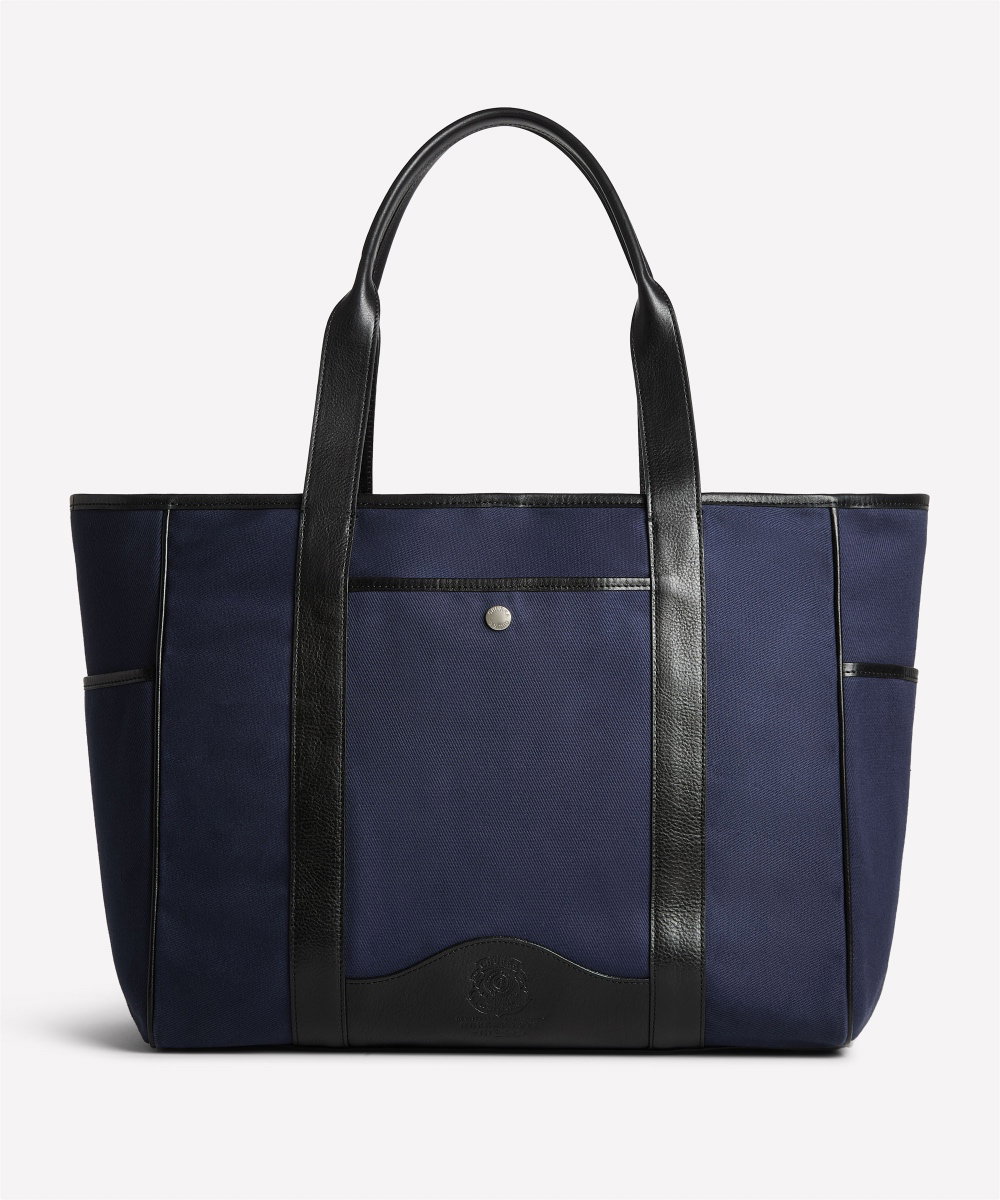 Market Tote Navy Twill