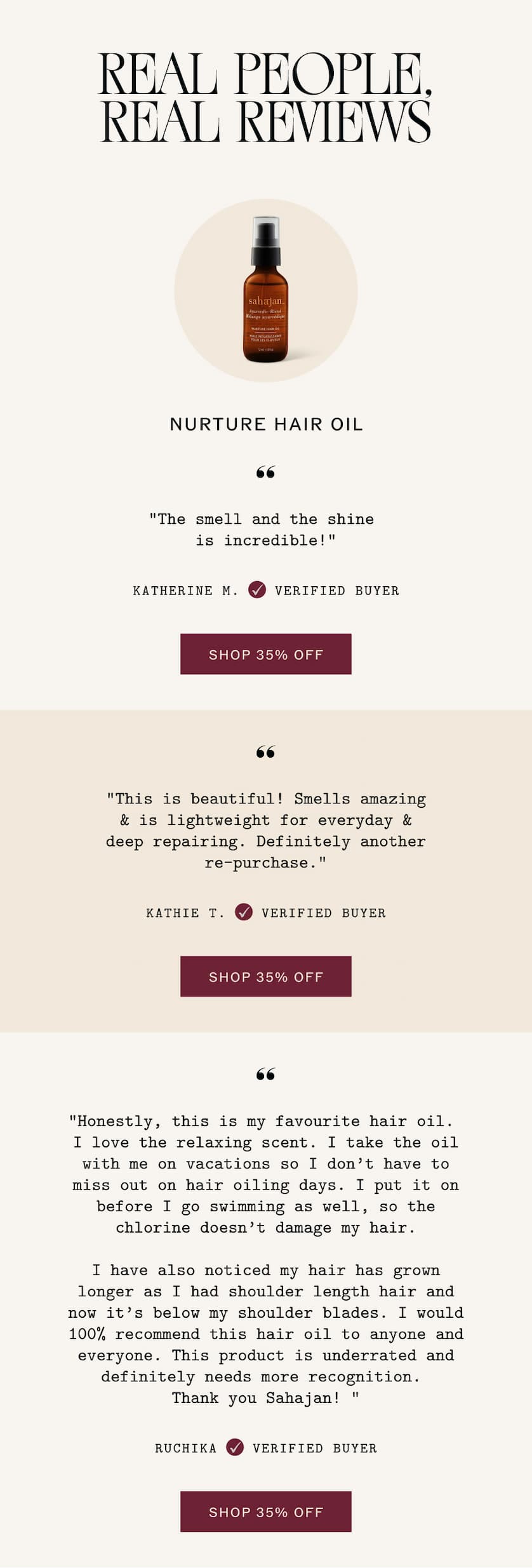 Real People, Real Reviews