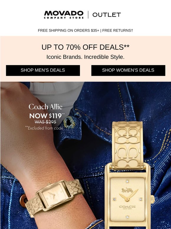 Get the Coach Allie now for $119