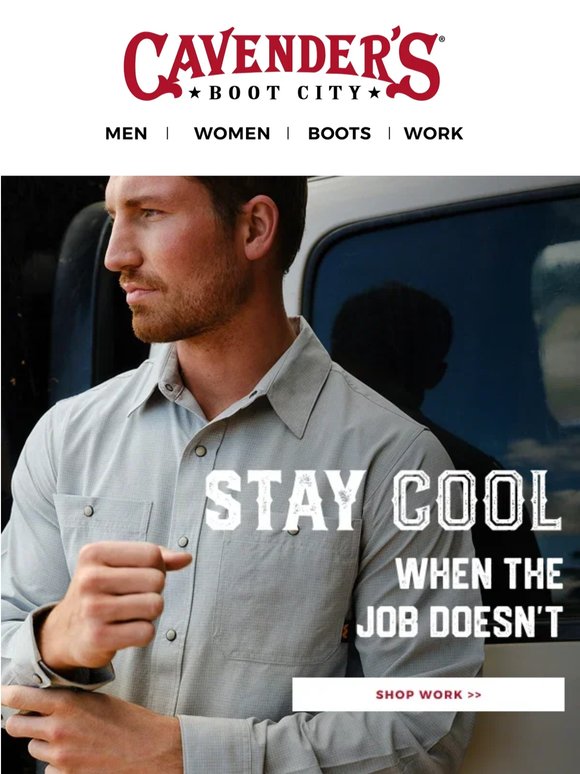 Stay cool when the job doesn’t