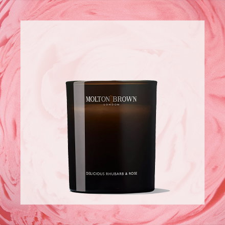 Delicious Rhubarb & Rose Signature Candle
