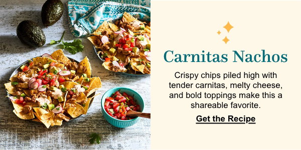 Carnitas nachos