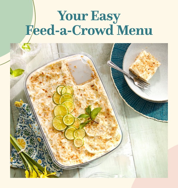 Your easy feed-a-crowd menu