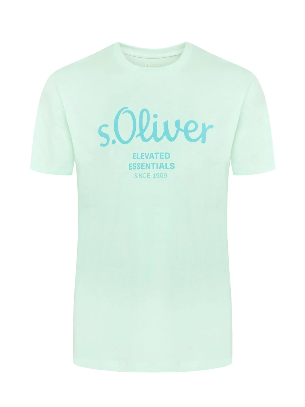 Cotton T-shirt with front print