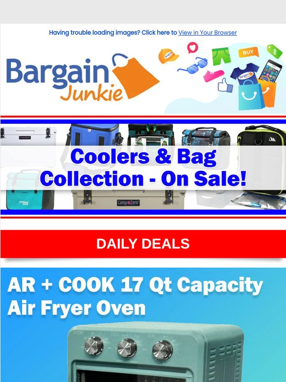 On Sale - Evo Vacuums, Camping Mattresses, StirMax Multi-Cookers, & More!