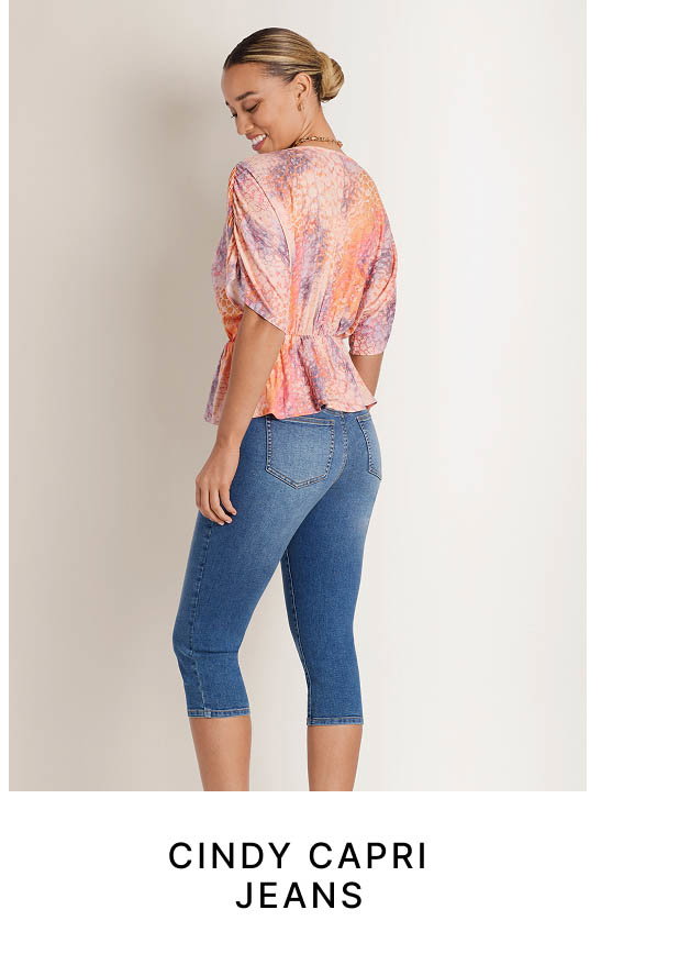 Cindy Capri Jeans