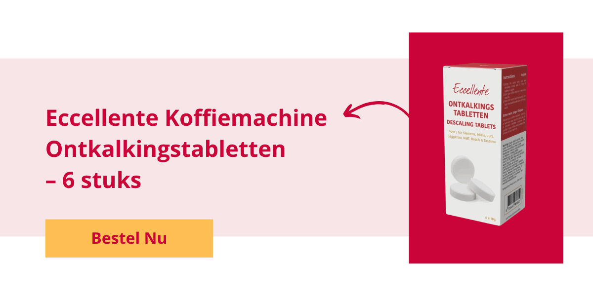 Eccellente Koffiemachine Ontkalkingstabletten 6 stuks