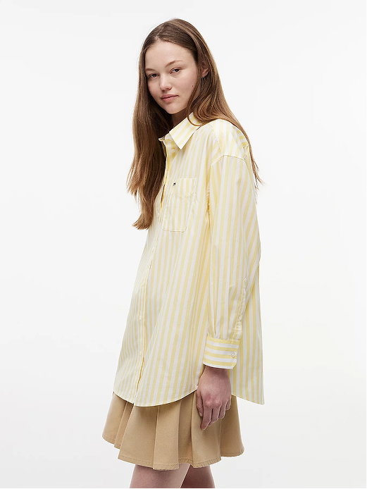 Oversized Fit Poplin Shirt