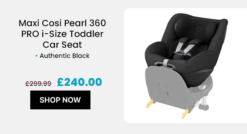 Maxi-Cosi Pearl 360 Pro i-Size Toddler Car Seat – Authentic Black 