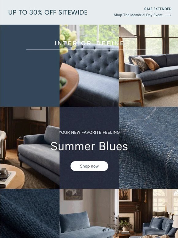 Blue is having its moment