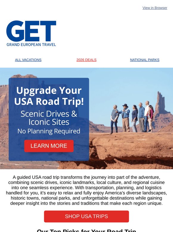 Upgrade Your USA Road Trip