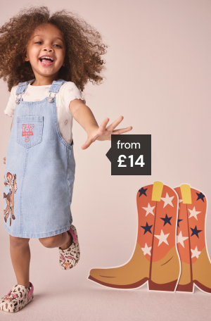 Disney Toy Story Jessie Denim Pinafore and T-shirt Outfit from £14