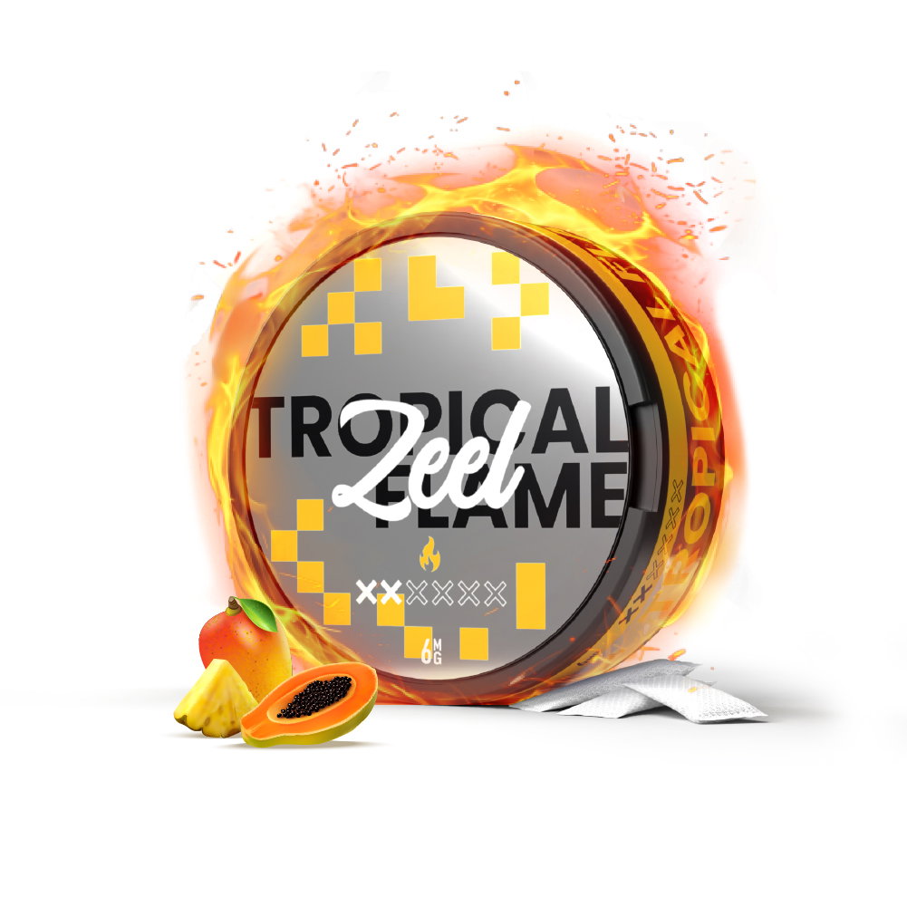 Image of Tropical Flame - Zeel Nicotine Pouches