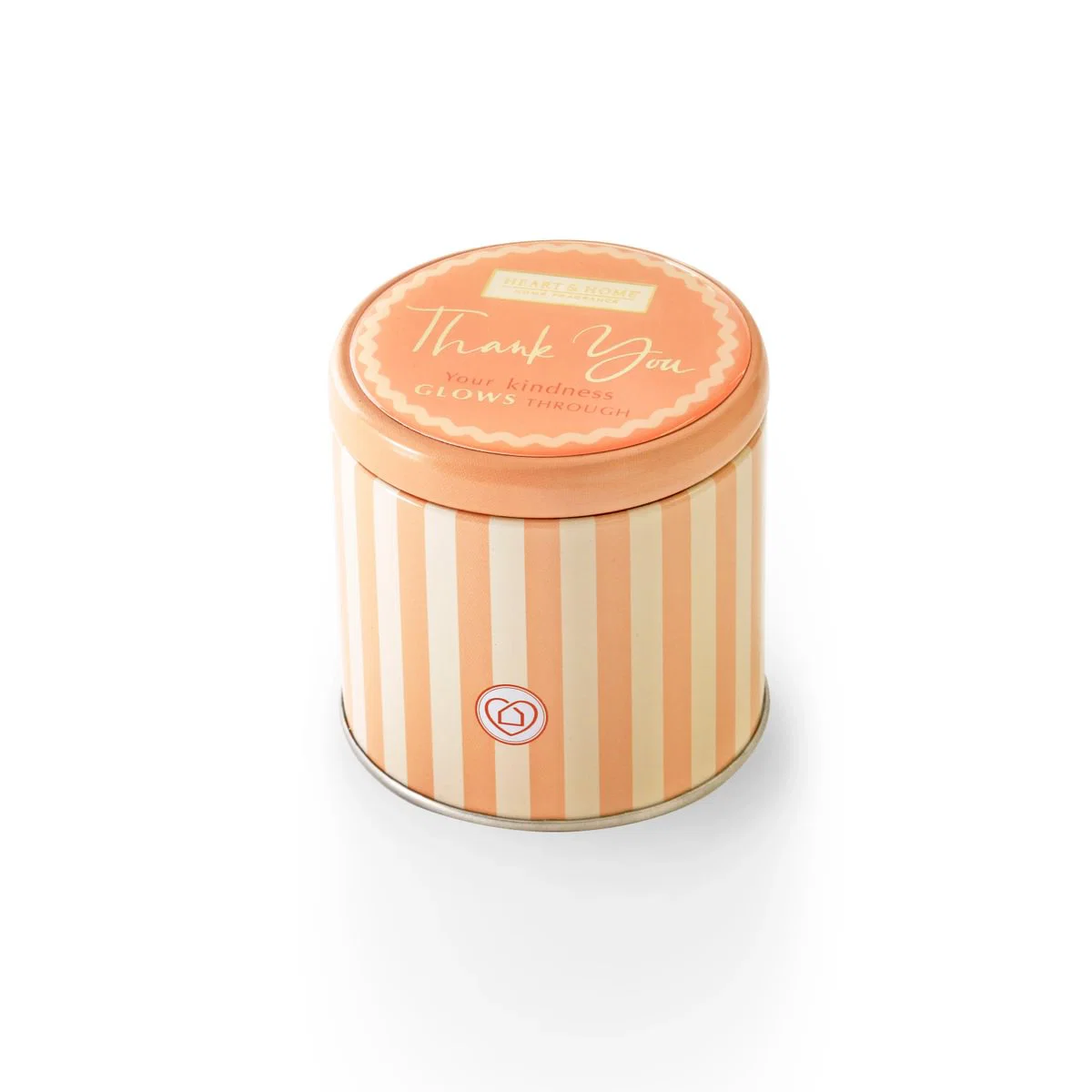 Image of Amber Sunset - Thank You Tin Candle