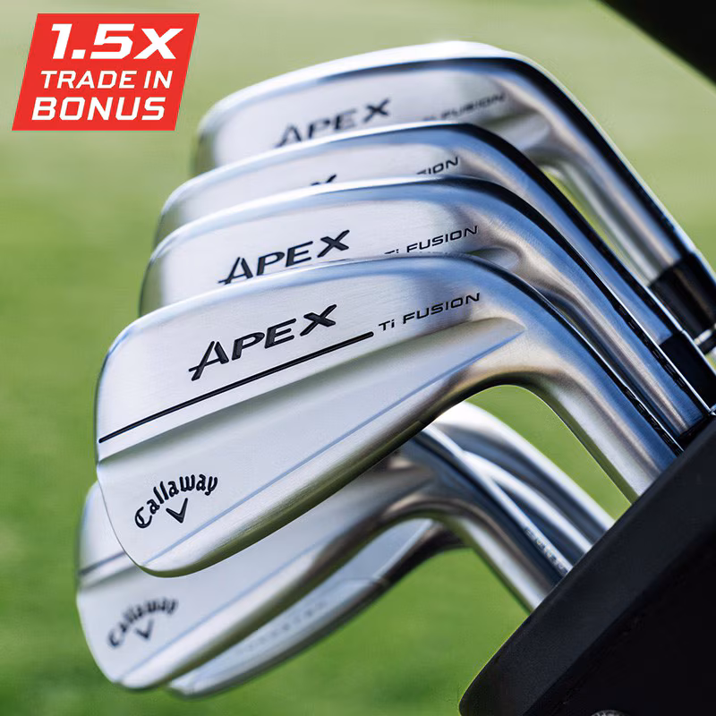 Apex Ti Fusion Plated Irons