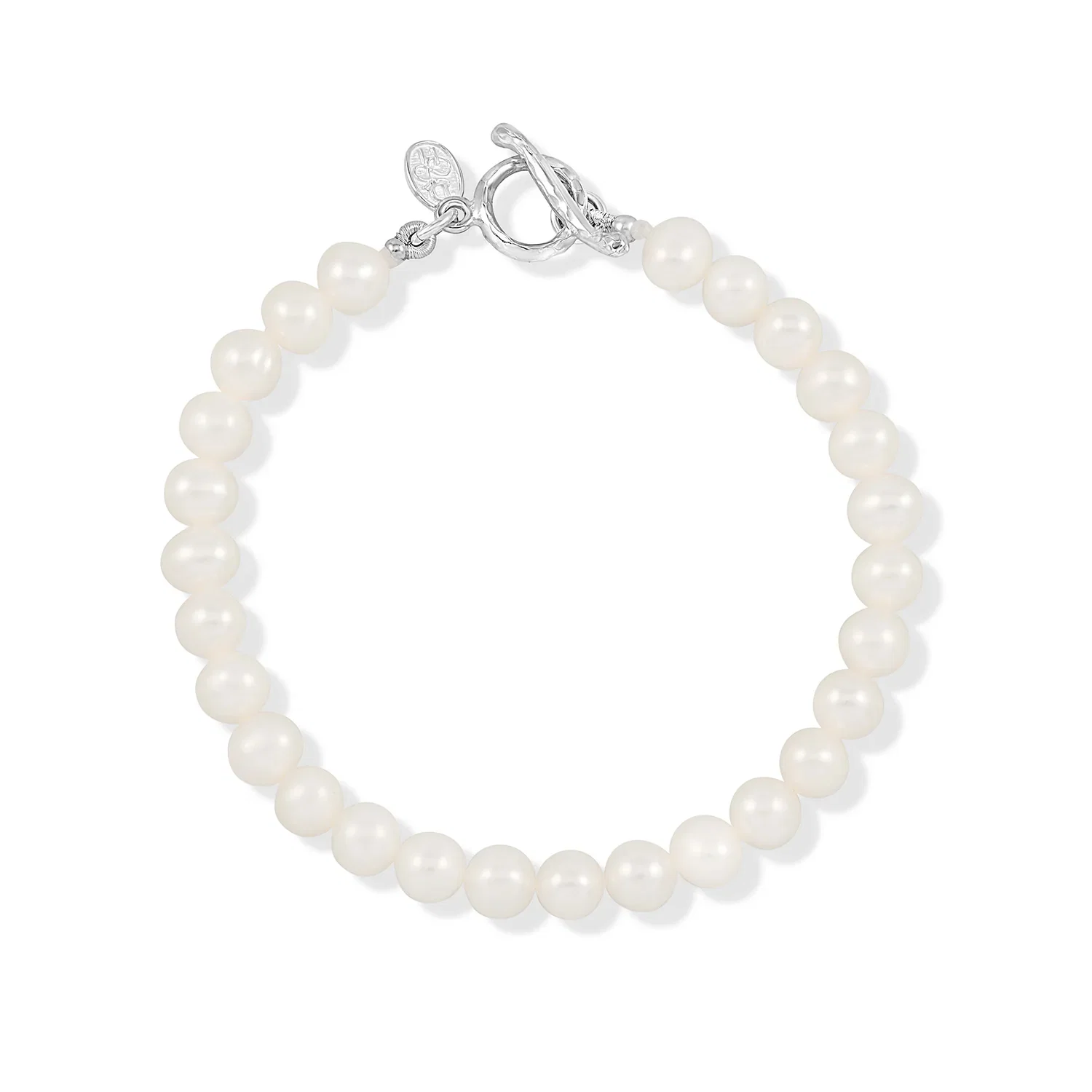 Image of Timeless White Freshwater Pearl Bracelet