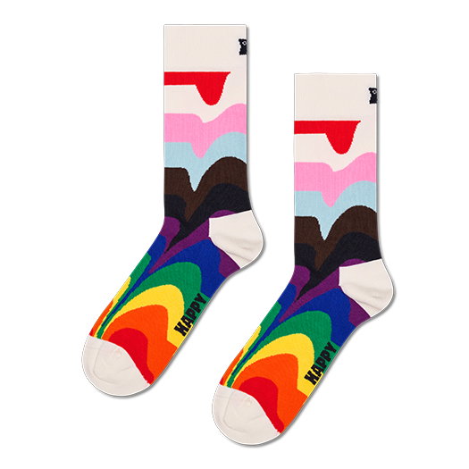 Pride Liquid Stripe Sock