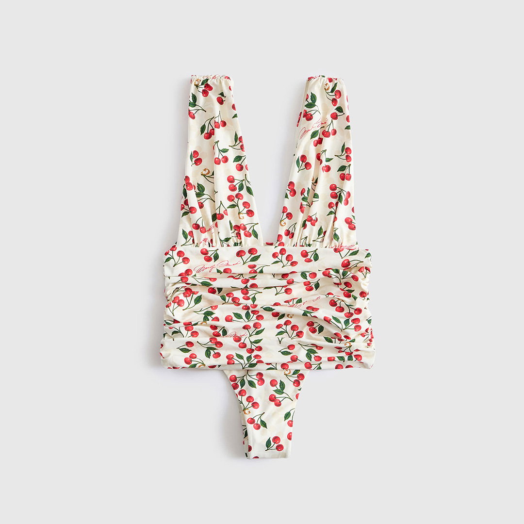 One Piece Printed Swimsuit, $98