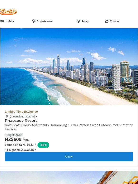 Gold Coast Glamour: Surfers Paradise Beachside Apartments w. Complimentary Parking