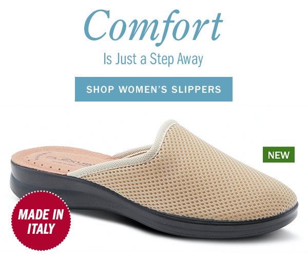 Comfort Is Just a Step Away. Shop Women's Slippers. Made in Italy. New: Women's Flexus Ultra-Light Slipper Clogs