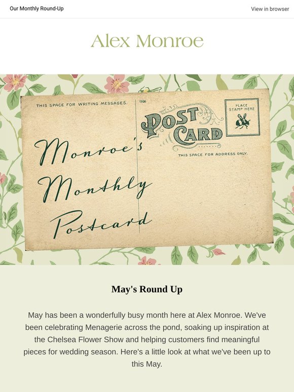 May Monthly Postcard