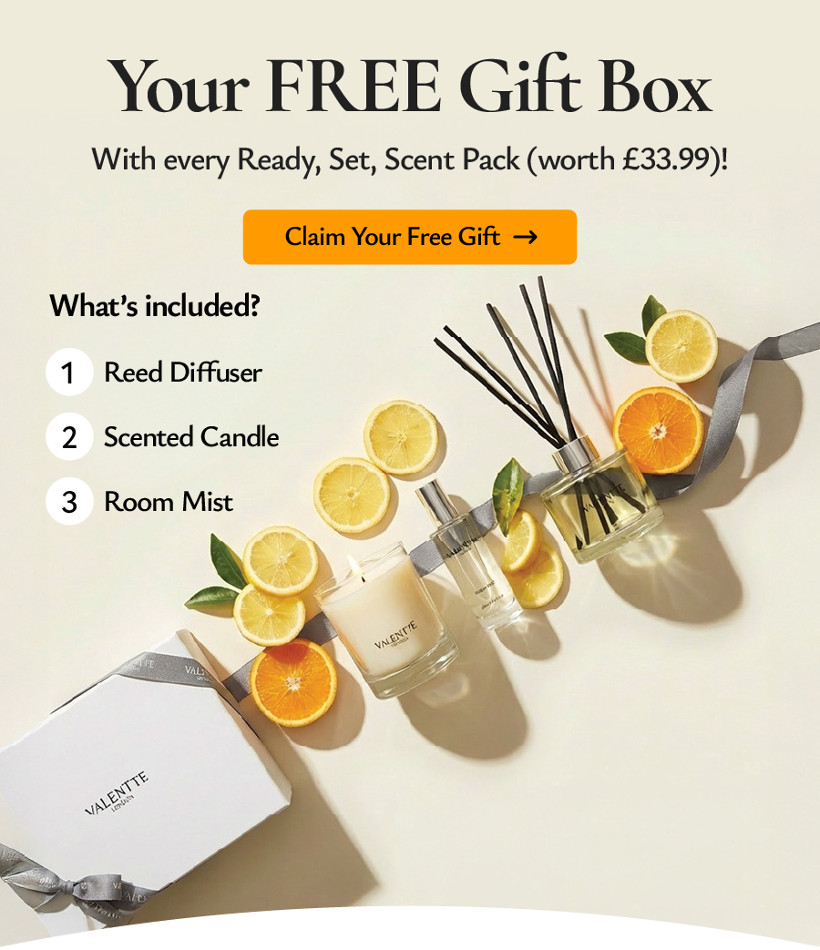 Your FREE Gift Box with every Ready Set Scent Pack