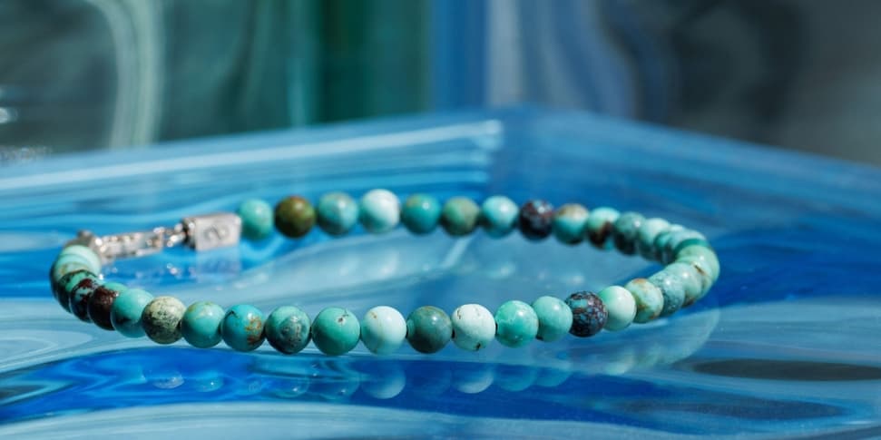Turquoise bracelets by Aurum Brothers