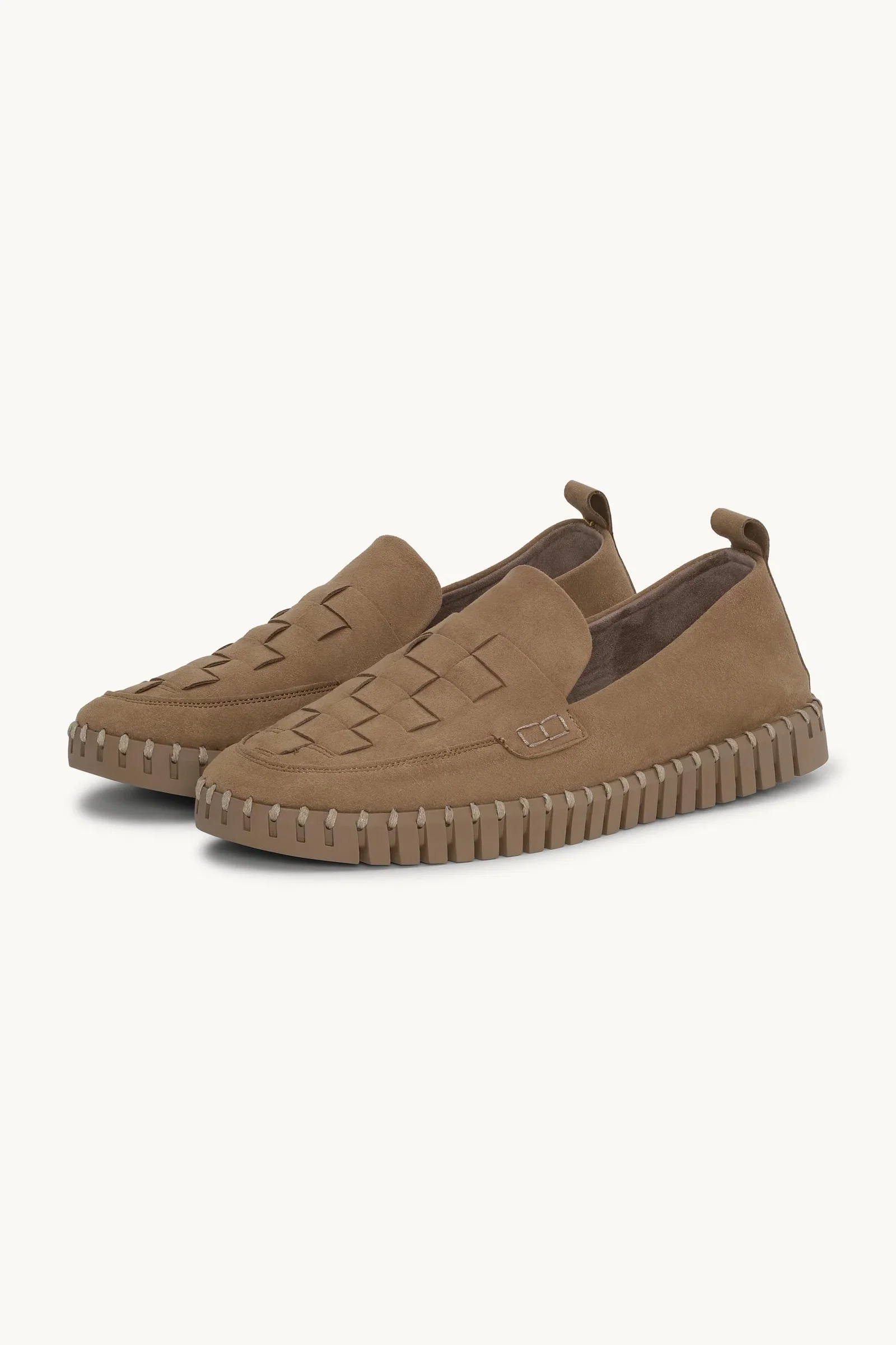 Image of Tulip Braided Loafer - Mocca Mocca