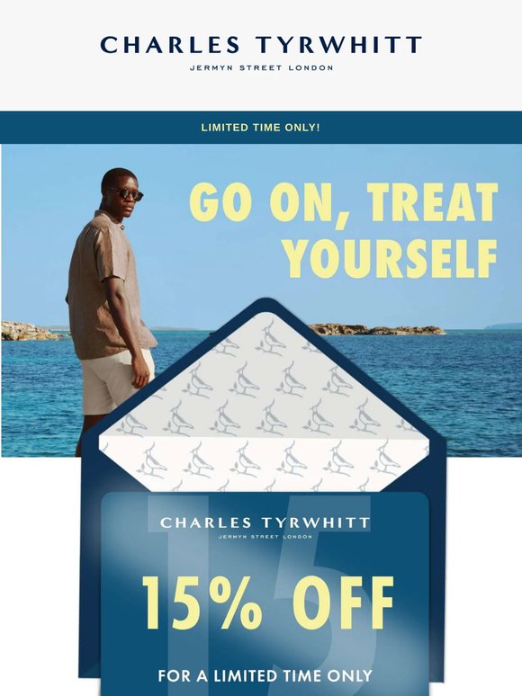 A Gift for Summer: 15% OFF!