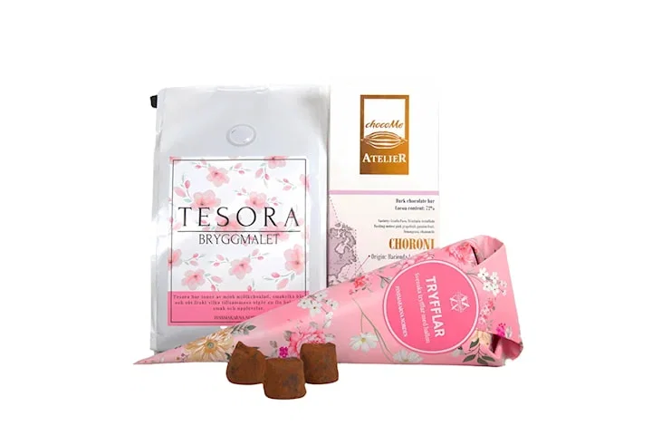 Presentbox - Fikastund Rosa