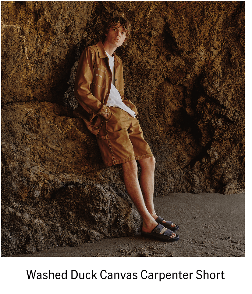 Washed Duck Canvas Carpenter Short
