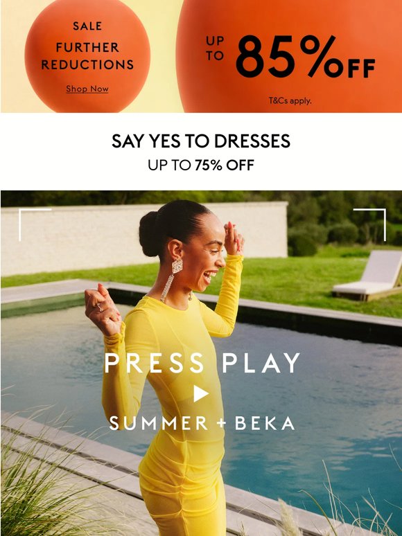 Dresses that complete your summer
