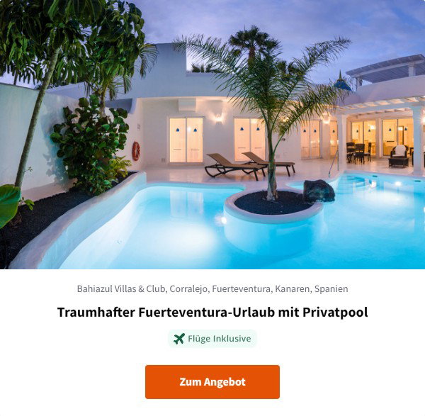 Traumhafter Fuerteventura-Urlaub mit Privatpool