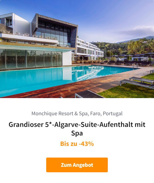 Grandioser 5*-Algarve-Suite-Aufenthalt mit Spa