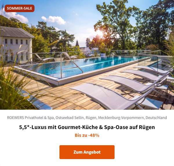 5,5*-Luxus mit Gourmet-Küche & Spa-Oase auf Rügen