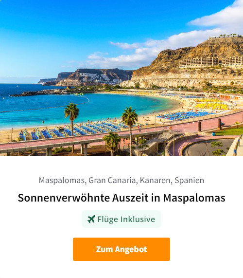 Sonnenverwöhnte Auszeit in Maspalomas