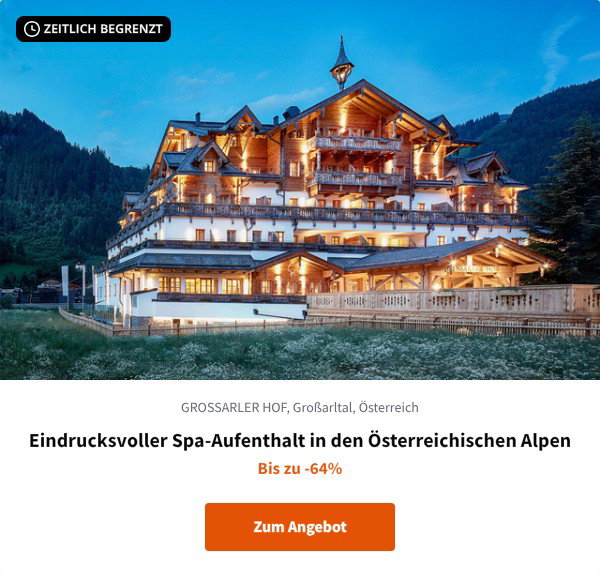 Eindrucksvoller Spa-Aufenthalt in den Österreichischen Alpen
