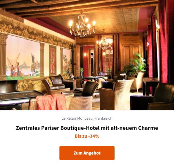 Zentrales Pariser Boutique-Hotel mit alt-neuem Charme