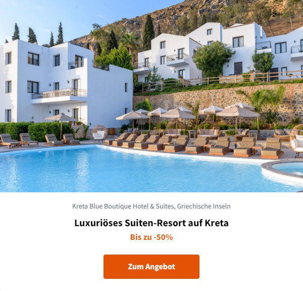 Luxuriöses Suiten-Resort auf Kreta