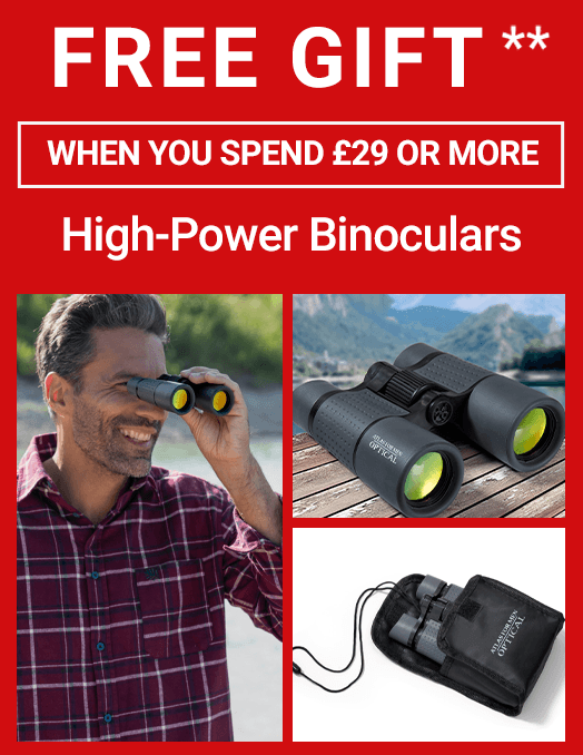 High-Power Binoculars (AAA69) Free over £29*