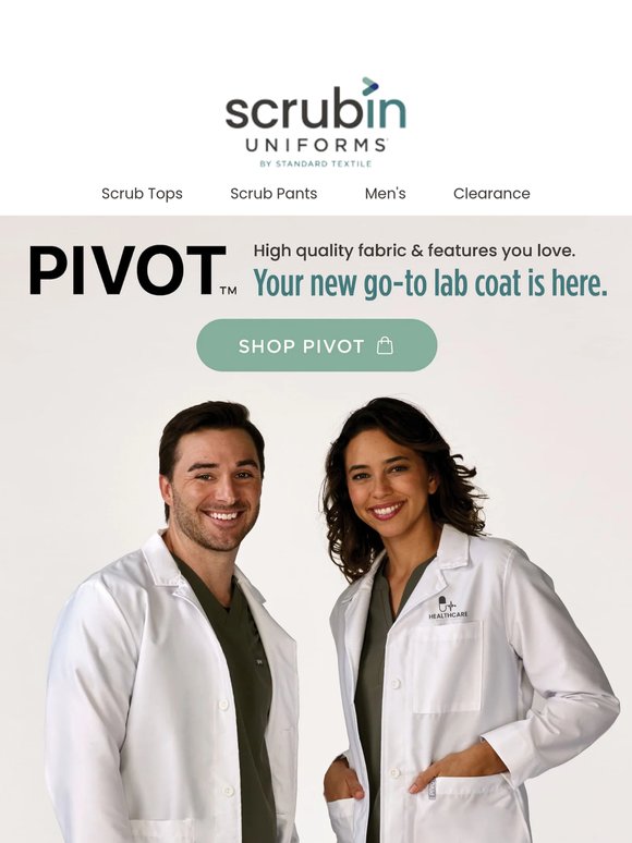 Your new go-to lab coat is here.