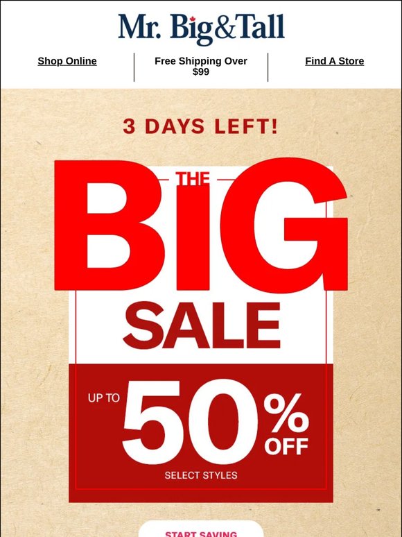 Get up to 50% off tees, hoodies, shorts & more!