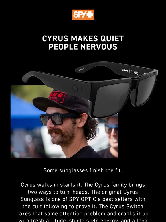 The Cyrus effect