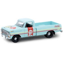 1969 Ford F-100 Ranger - Coca-Cola 1:64 Scale Diecast Model Truck by M2 Machines