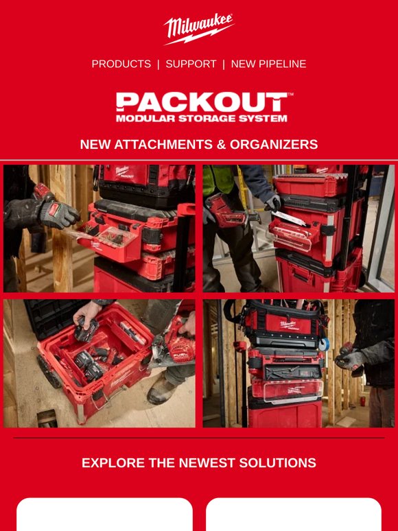 NEW! PACKOUT™ Accessories and Organizers