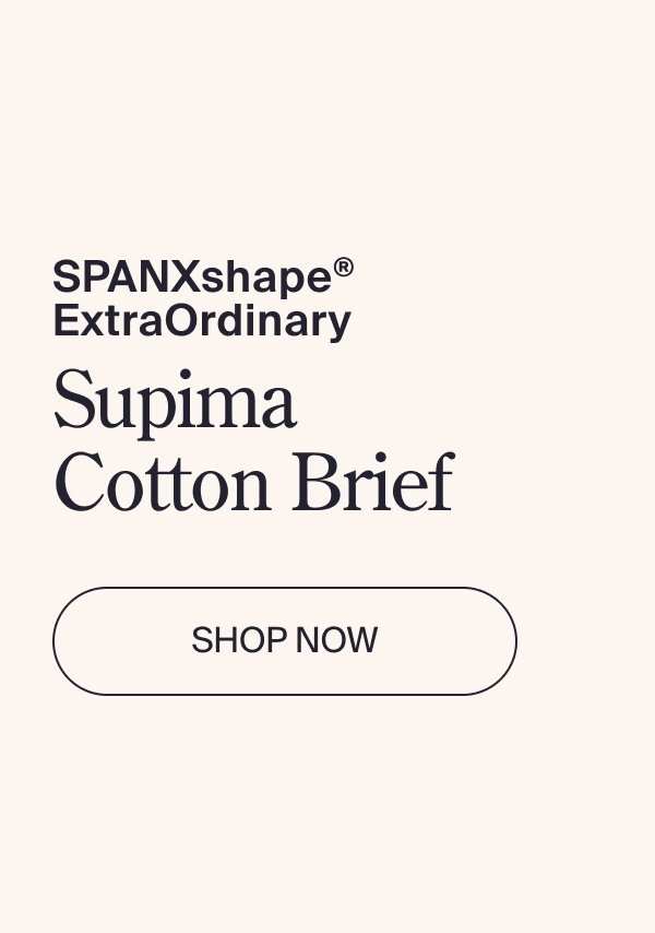 SPANXshape Supima Cotton Brief