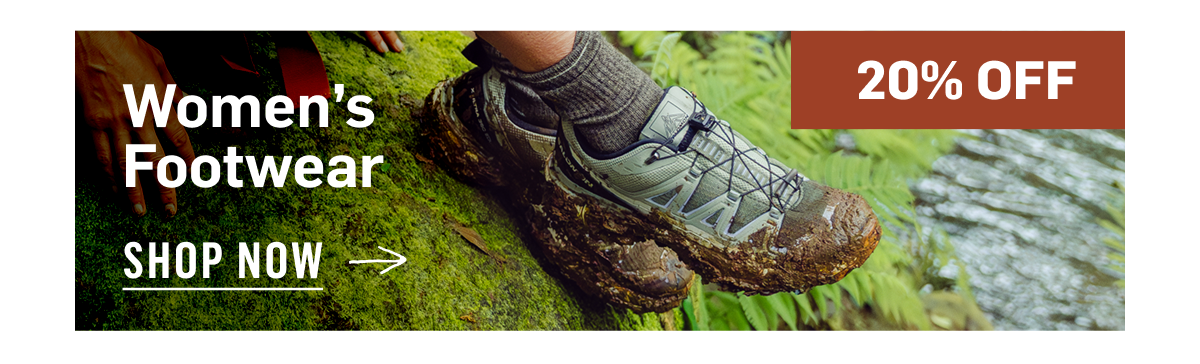 Women's Footwear 20% Off. Shop Now