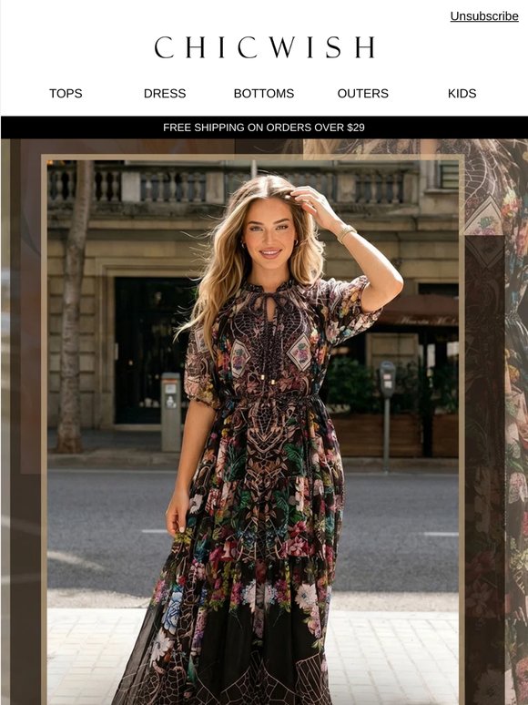 Flowy dresses, dreamy prints, and sunshine-ready looks just dropped☀️